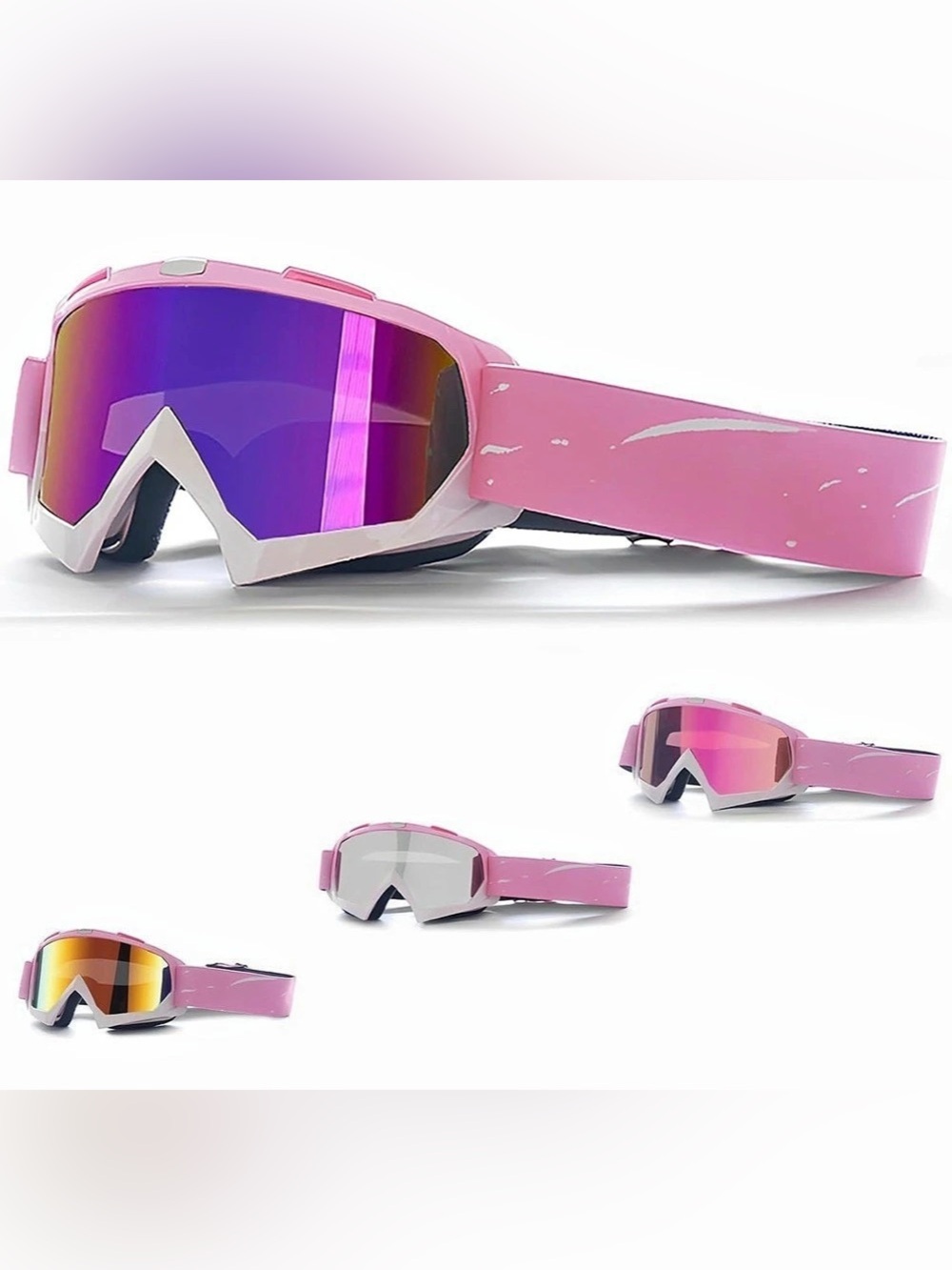 NWT Ski Goggles Multi Colored Lenses Available